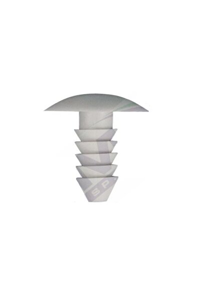 ROMİX Set 10 bucati clipsuri tapiterie, A12271S, pentru Fiat, 7 x 17.9 mm, gri
