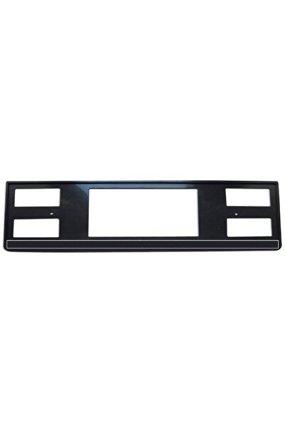 JBM Suport pentru numar inmatriculare 51412, din PVC, 532 x 137 mm, negru