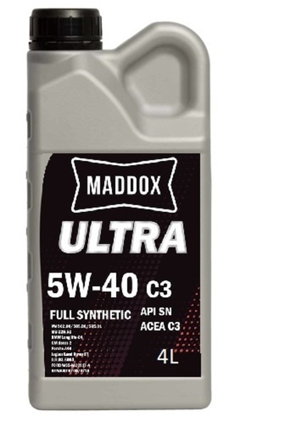 Maddox Ulei motor ULTRA 5W40 C3 MDXU540C3/4, volum 4 litri, sintetic