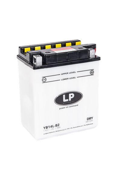 Landport Baterie moto Dry +acid YB14L-B2, tensiune 12V, amperaj 14 Ah, curent...