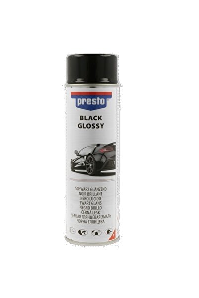 Presto Spray vopsea auto 428948EUA, negru lucios, 500 ml