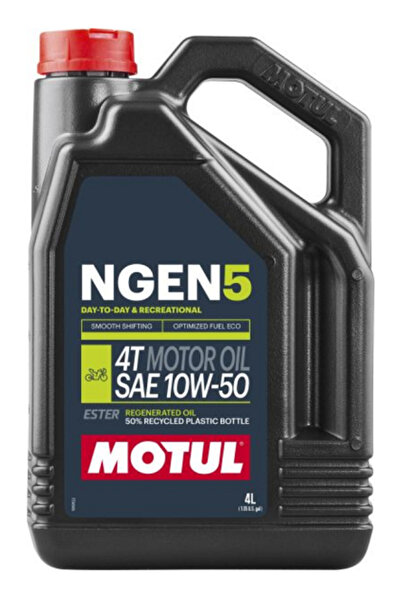Motul Ulei motor moto NGEN 5 10W50 4T 111832, volum 4 litri, sintetic