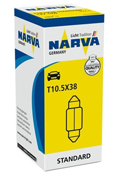 Narva Bec iluminare portbagaj Festoon 17316, C10W, 11x35, tensiune 12V, puter...