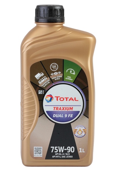 TOTAL Ulei pentru cutie viteze manuala TRAXIUM DUAL 9 FE 214145 75W90, volum ...