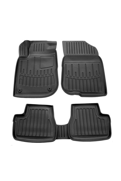 Umbrella Set covorase auto din cauciuc 126600, pentru Peugeot 208, 2012-2019
