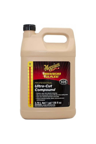 Meguiars Pastă abrazivă auto poloneză Ultra Cut Compound M105 M10501MG, 3.79 ...