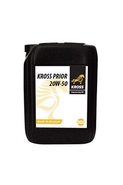 KROSS Ulei motor PRIOR 20W50 A3/B4, E3 SN20051-KS-127552, multigrad, volum 20...