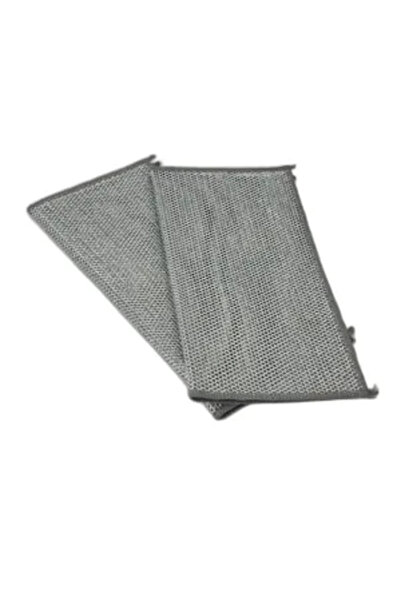 Generic Brand Set 2 Lavete Abrazive 30x30 cm – Gri, Curatare Intensiva, Mater...