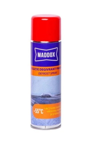 Maddox Spray pentru dezghetat parbriz Defrost Spray MAD1002, volum 500 ml, -5...