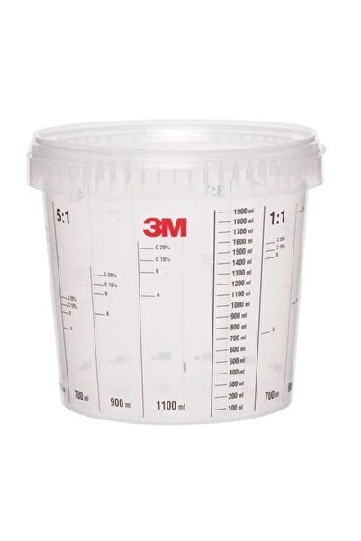 3M Pahar gradat pentru mixare vopsea 50402, volum 365 ml, fara capac