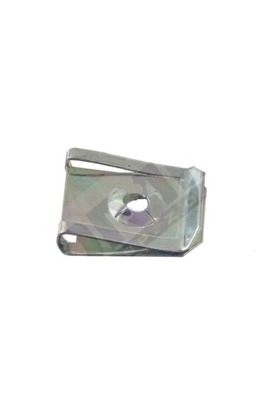 ROMİX Set 10 bucati clipsuri fixare metalice, A14208, 21 x 15.3 mm, universale