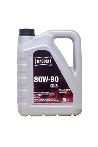 Maddox Ulei transmisie 80W90 GL5 MDX80W90GL5/5, volum 5 litri, mineral