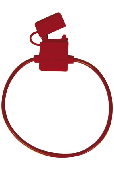 RESTAGRAF Port siguranta A17018, impermeabila, pentru sigurante standard, rosu