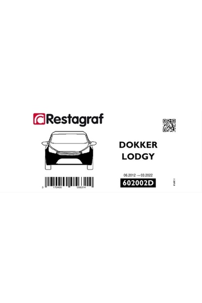 RESTAGRAF Set agrafe auto A602002D, asortiment, pentru montaj bara fata Dacia...
