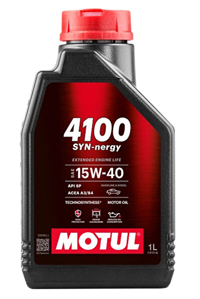 Motul Ulei motor 4100 SYN-nergy 15W40, volum 1 litru, semi sintetic