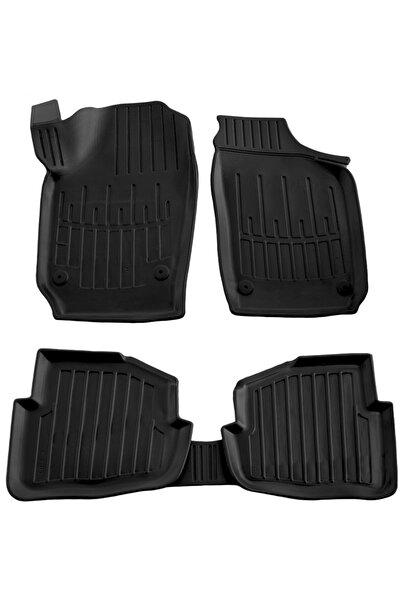 Umbrella Set covorase auto din cauciuc 105995, negru, pentru Skoda Fabia I (6...