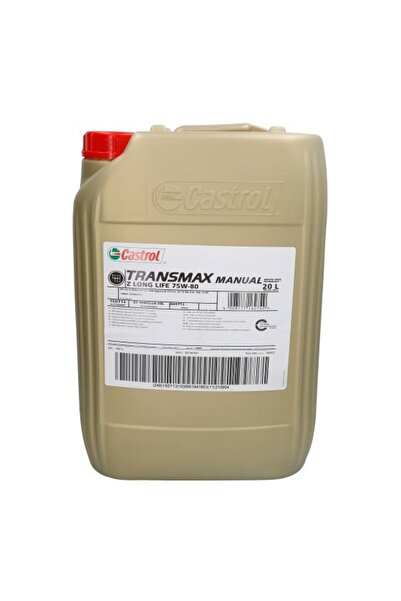 CASTROL Ulei cutie viteze manuala TRANSMAX MANUAL Z LongLife 75W80 1502F5, vo...
