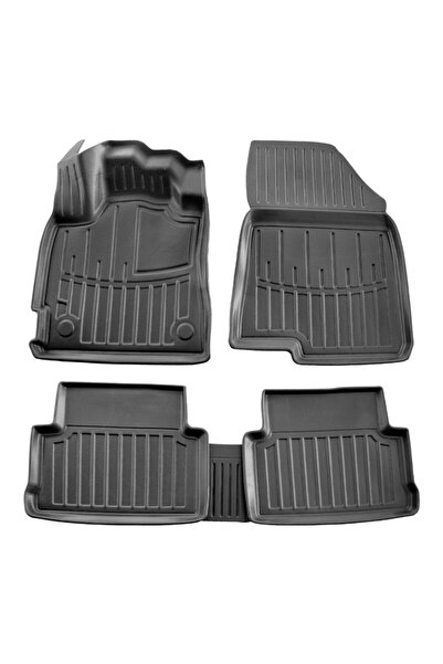 Umbrella Set covorase auto din cauciuc 109722, negru, pentru Dacia Jogger, 2022-