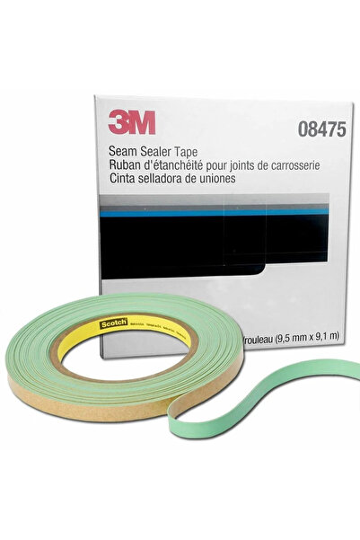 3M Banda pentru mascare Seam Sealer Tape 08475, 9.5 mm x 9.15 metri, din cauciuc
