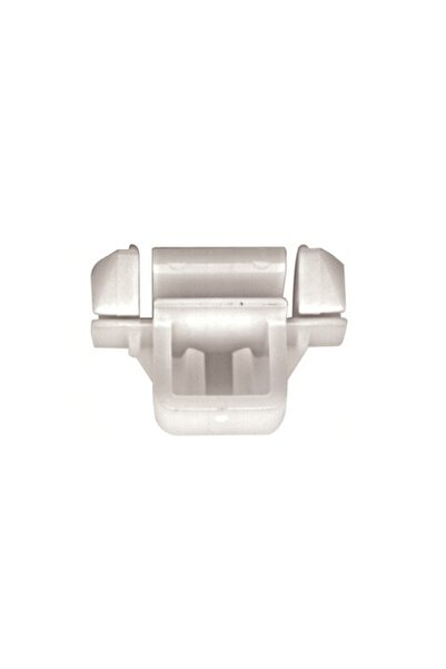 RESTAGRAF Set 12 clipsuri auto A1443, plastic, alb, pentru fixare bandouri