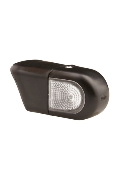 Hella Lampa de gabarit 2XS 004 237-291, sticla transparenta, carcasa neagra, ...