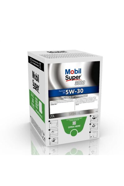Mobil Ulei motor Super 3000 Formula RN 5W30, volum 20 litri, sintetic, ambala...
