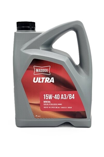 Maddox Ulei motor ULTRA 15W40 A3/B4 MDXU1540A3B4/4, volum 4 litri, sintetic