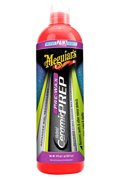 Meguiars Soluție pre-clarare Ceramică Hibridă Pre-Wax Prep G220416, 473 ml