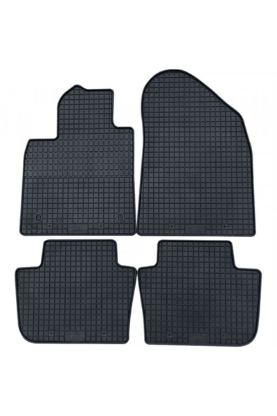PETEX Set 4 covorase auto din cauciuc 77513PX, negru, pentru MG 4 electric, 0...