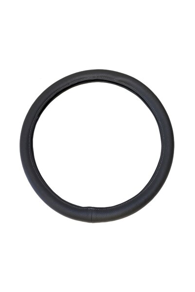 Umbrella Husa pentru volan 96267, din piele ecologica, culoare gri, diametru ...