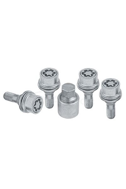 sicustar Set suruburi antifurt roti VNPC36, M12 x 1.25 x 36, hexagon, cheie 1...