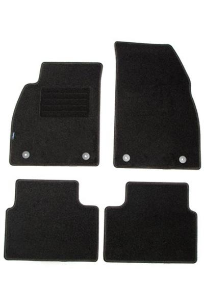 PETEX Set covorase auto tip mocheta 112741702PX, model REX, culoare grafit, p...