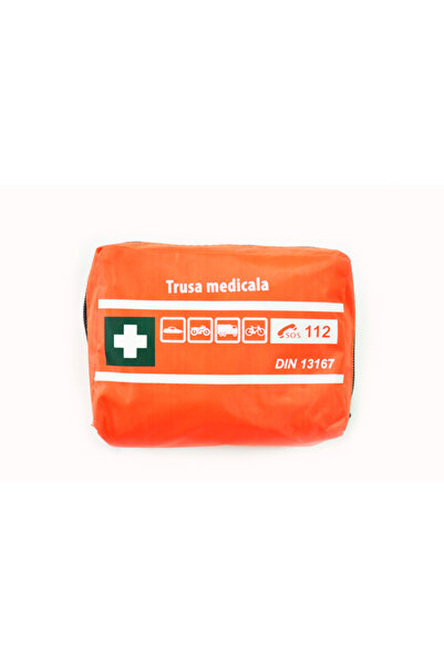 Mega Drive Trusa medicala auto 44478, DIN 13164, pentru prim ajutor, borseta ...