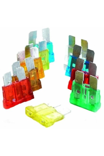 Bottari Set 10 sigurante auto, standard, Fusibili 30112BT, 5A, 7.5A, 10A, 15A...