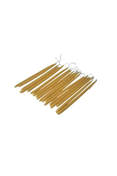 Generic Brand Σετ Διακοσμητικών Κεριών China Depot – 200 γρ., Λεπτά, Κίτρινου...