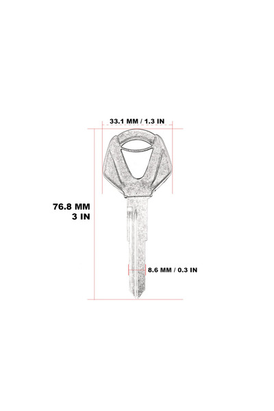 OEM Husă albastră pentru cheie Yamaha pentru YZFR3 YZF-R3 YZF-R25 YZF-R15 YZF...