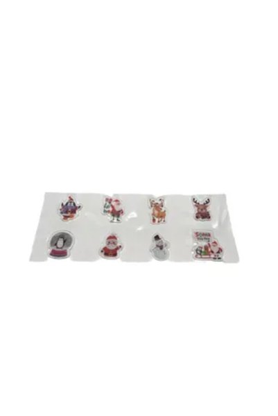 Generic Brand Christmas Gel Stickers, 17.5 x 42 cm, Festive Decorations for W...