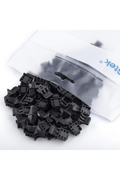 GENERAL 10Gtek RJ45 Dust Cover, Anti-Dust Cap for Ethernet/LAN Ports, 50-Pack