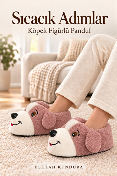 Behtah Kundura Unisex papuče u obliku psa Pliš kućne papuče kućne čizme kućne...