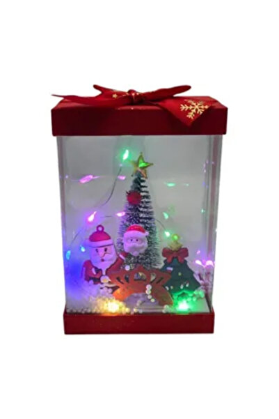 Generic Brand Cutie Muzicală Decorativă de Crăciun cu Lumini LED 10 x 15 x 6 ...