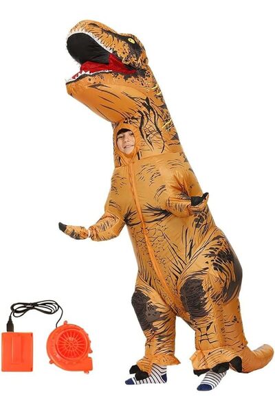 OYDAS Inflatable Alien Costume, Inflatable Costume Riding Jumpsuit, Funny Fan...