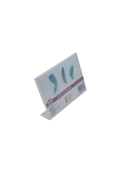 Generic Brand Διαφανής Πλαστική Κορνίζα Φωτογραφιών 7x5 ιντσών (17.8x12.8 εκ....