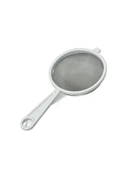 Generic Brand Strainer with Metal Sieve and Anatomical White Handle, Ideal fo...