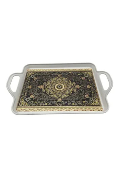 Generic Brand Decorative Tray 33 x 22 cm, Elegant Design, for Serving and Org...