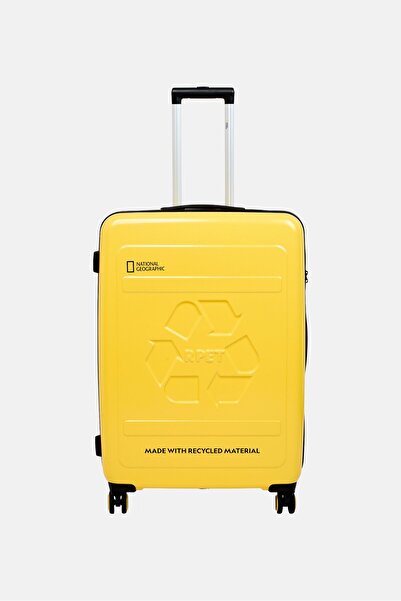 NATIONAL GEOGRAPHIC 21 Inch Hardshell Check In Spinner Luggage, Yellow