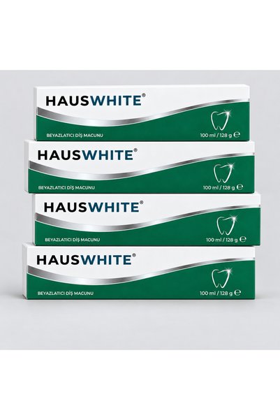 Beyazlatıcı Diş Macunu 5 × 100 ml – Florürsüz, Hidroksiapatit İçeren Formül