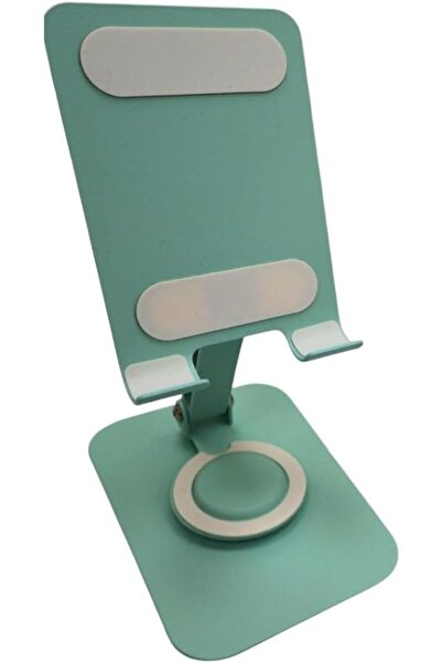GENERAL Phone Stand 360° Rotating and Height Adjustable Metal Mobile Stand Ho...