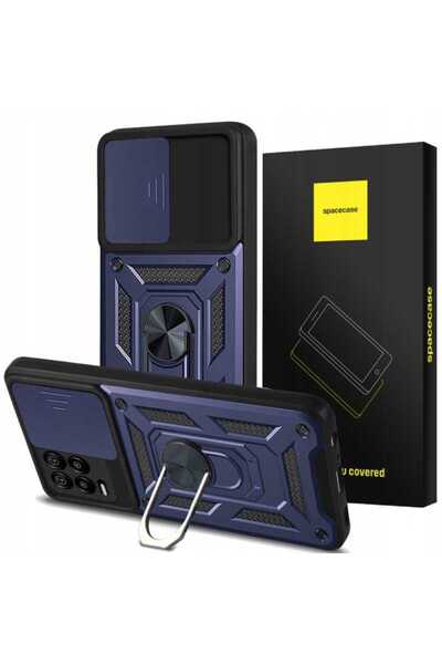 spacecase Husă Camring Realme 8/8 Pro albastră