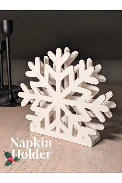Victoria&Co Decorative Snowflake Napkin Holder