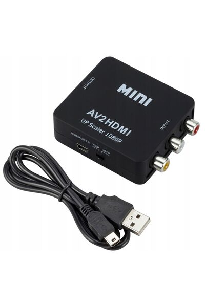 EtuiTab ADAPTOR AV RCA LA HDMI CONVERTOR CINCH CABLU 1080P